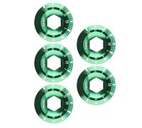 Yizisecce M18 ALLIAL Mountain Bike Crankset, pour manivelle intégrée creux, kit de vis de montée en bassin, conception légère durable, performances de conduite lisse (Vert)