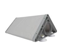 Yizisecce Perchant de fenêtre de Chat Pliable, pour lit de hamac pour Animaux de Compagnie, Cadre Solide d'économie d'espace, Perche de fenêtre Suspendue avec Aspiration, pour (Großer