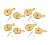 YIZISECCE Plaquettes de Frein pour vélo électrique de VTT, Plaquettes de Frein à Disque d'huile entièrement en métal de Remplacement pour M355 M446, Ensemble de 4 Paires, Haute