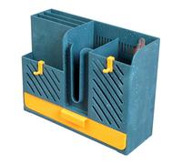 YIZISECCE Porte-ustensiles de Cuisine en Plastique Mural, Longue durée de Vie, Support de séchage pour Baguettes, cuillères, Couteaux (Bleu)