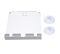 Yizisecce pour le rasage de la salle de bain carré sans brouillard et le miroir de douche, étanche avec un crochet de rasoir