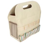 YIZISECCE pour Le Sac à Outils de Jardin, pour Un Sac de Rangement en Fourreau de Jardin, Multi-Poche, pour Le Jardinage intérieur et extérieur (Coutures de Rayures Kaki)