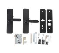 Yizisecce pour le verrouillage d'entrée d'empreintes digitales, 2 touches 2 cartes IC, mot de passe, sensible et précis, pour la porte en bois, le bureau, l'appartement et la