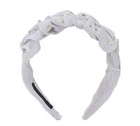 Yizisecce pour les femmes et les filles, bandeau de paillettes simple et à la mode pour la fête, le mariage, l'anniversaire Conformité des règles: il n'y a pas de termes absolus, (Gris)