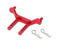 Yizisecce pour traxxas, pilier de coquille de voiture avant, pièces de rechange RC à l'échelle 1/18, conception durable, installation facile, performance de véhicule améliorée (Rouge)