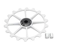 YIZISECCE pour vélo de montagne, pour MEIJUN, roue de poulie en alliage d'aluminium 18T, roue de poulie arrière à roulement en céramique, roue de guidage haute performance,