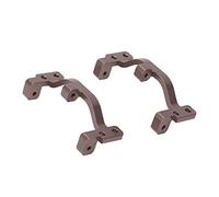 Yizisecce pour WPL, C24, C14, C14K, C24K, voiture 1/16 RC, 2PCS Aluminium Alloy Tull Base, Base de tige de traction en métal, haute résistance, installation facile, performances (Tu colore)