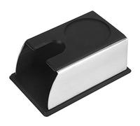 YIZISECCE Rack de support de sabotage de café sans glissement. (Noir)