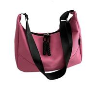 YIZISECCE Sac Messager, pour Femmes, Polyester, à la Mode, Multifonctionnel, Sac à Main d'épaule, pour Le Travail, résistant à l'eau, Grande capacité, Sangle réglable, Durable, (Taille Unique)