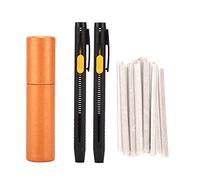 Yizisecce Tailors Calk, pour le daim en tricot en coton, stylo à marquage transparent, conception ergonomique, taux d'usure faible, distributeur de craie réglable, outil de