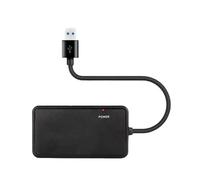 YIZITU 6-in-1 USB MS Card Reader Adapter for Laptop/Camera Simultaneous Read/Write 6 Slots Memory Data Transfer Portable Memory Adapter