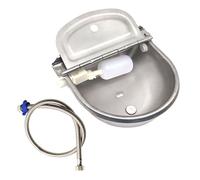 YIZITU Abreuvoir pour Bétail Résistant À La Rouille avec Tuyau d'eau À Port Flottant Installation Facile La Gestion De l'eau des Pâturages Ferme Abreuvoir Animaux Ferme