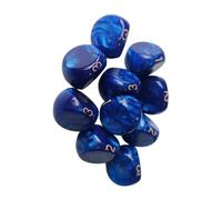 YIZITU Acrylique Compact À Trois Faces avec des Chiffres Aide À L'apprentissage pour Les Salles De Classe Et Les Fêtes De Famille Dés Éducatifs Colorés