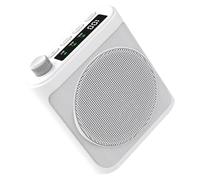 YIZITU Amplificateur Vocal Portable Rechargeable Microphone Réduction du Bruit pour Conférences en Classe en Haut-Parleur