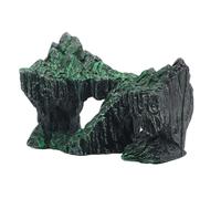 YIZITU Aquariums Résine Roche Abri Poisson Cave Décorative Paysage Rocheux Aquarium Accessoires Aménagement Paysage Décors Bureau