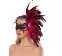 YIZITU Bals masqués pour femmes, carnavals, bals, vénitiens, Halloween, fête costumée, accessoires de costume de Mardi Gras pour homme et femme