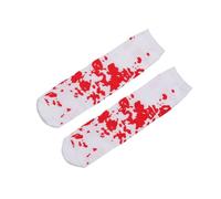 YIZITU Bas de cuisse pour Halloween, chaussettes montantes pour cosplay, festival, bas long tube pour enfants imprimé long tube, multicolore, B