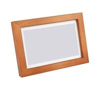 YIZITU Cadre d'art Numérique Moderne Spectras 6 Écran Couleur De 7 3 Pouces Finition en Bois Naturel sans Fil Intégré Et Mémoire Affichage d'art Numérique avec WiFi