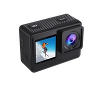 YIZITU Caméra De Voyage 5K Étanche IP68 Stabilisateur D'imagerie Électronique WiFi Compatible avec Les Sports Extrêmes sur Casque