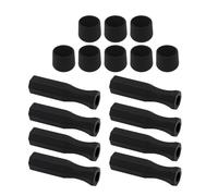 YIZITU Capuchons De Poignée De Football 8 Pièces Poignée Octogonale avec Design pour Jeu À Domicile Accessoires Ergonomiques De Table De Football