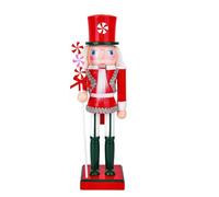 YIZITU Casse-Noisettes Artistiques en Bois Matériaux De Décoration De La Maison Option À Deux Hauteurs Accent Décoratif Intemporel Casse-Noisettes Fabriqués À La Main