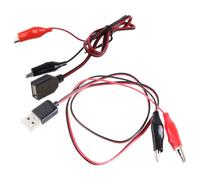 YIZITU Clips USB Robustes Alimentation 5V 50cm avec 2 Pinces pour Systèmes D'éclairage Et Tablettes Clip De en PVC Haute Flexibilité