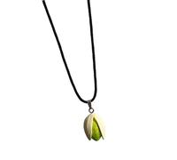YIZITU Collier De Pistaches Uniques Designs Créatifs Symbolisant L'amour Et L'individualité Pour Les Couples Et Les Pêcheurs De Tendances Portent Un Collier Vêtements Tous Jours