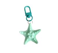YIZITU Colorful Sea Star Keychain Pendant Starfishes De Cartouche Cartouche Carle Voiture Decoration À La Mode Gift Multicolored