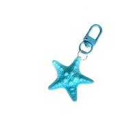 YIZITU Colorful Sea Star Keychain Pendant Starfishes De Cartouche Cartouche Carle Voiture Decoration À La Mode Gift Multicolored