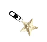 YIZITU Colorful Sea Star Keychain Pendant Starfishes De Cartouche Cartouche Carle Voiture Decoration À La Mode Gift Multicolored