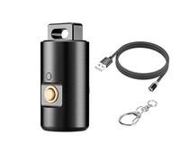 YIZITU Compact Flashlight with Magnetic Charging 5 Light Modes Portable Design 30M Water Resistant for Hiking Emergencies Portable Aluminum Flashlight
