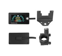 YIZITU Compteur De Batterie Numérique avec Alarme Surcharge Testeur Électrique Grand Écran pour Chariot À Acide Leader 12V 24V 48V Observation Puissance Numérique Marine pour Guide Lie Batteries