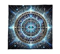 YIZITU Couverture De Tarot À La Mode Tapis Méditation Pliable Velours Texture Tapis Jeu Table Adapté Réunions À Domicile Nappe Tarots