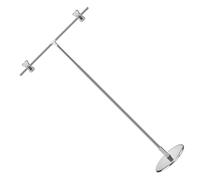 YIZITU De Bannières en Métal Réglable De Panneaux D'affichage Publicitaire avec Clip Affiche Rétractable pour Panneaux Publicitaires Supermark