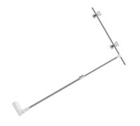 YIZITU De Bannières en Métal Réglable De Panneaux D'affichage Publicitaire avec Clip Affiche Rétractable pour Panneaux Publicitaires Supermark