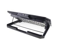 YIZITU De Refroidissement Réglable pour Ordinateur Portable Double Ventilateur Silencieux De Téléphone Détachable Ergonomique Ordinateur Portable Usage Domestique/Bureau