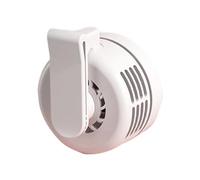 YIZITU Dispositif de suspension individuel, support flexible, mouvement à 360 degrés, moteur silencieux à 3 vitesses, ventilateur rechargeable pour voyage, travail, ventilateur portable à clip