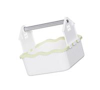 YIZITU Dispositif D'entraînement À La Défécation des Perroquets avec Cadre Métallique pour Plusieurs Espèces d'oiseaux Habitats Propres Outil De Gestion des Déchets des Petits Oiseaux