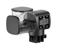 YIZITU Distributeur automatique pour poissons - Distributeur automatique de poissons - Distributeur automatique de poissons pour aquarium - Alimentation automatique de grande capacité