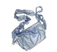 YIZITU Élégant sac à bandoulière de grande capacité inspiré du ballet pour femme avec sac à bandoulière pratique en nylon et polyester, bleu, One Size