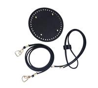 YIZITU Ensemble De Fabrication À En Cuir PU Bricolage Tricot Sacs Crochet Bas Coussinet D'insertion Base Coussin Avec Trous Sangle À Main Knitting Set