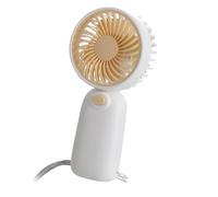 YIZITU Ensemble De Ventilateur Portable Construction Légère Moteur Silencieux À Batterie avec Sangle Poignet pour Les Déplacements Camping