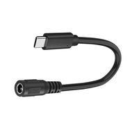 YIZITU Flexible DC35135 DC5521 Connection Cable with Small 5Pin Microed USB Type C Interfaces Optional for Headsets Microphones LED Strips Power Supply Adapter Cord