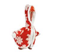 YIZITU Holiday Season Geese Attire for Porch Decoration Christmas Party Cotton Costume Indoor Outdoor Decors Festive Cotton Geese Garment