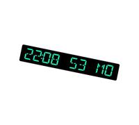 YIZITU Horloge Numérique LED À Réglage Automatique Compatible avec Compte Rebours Et Luminosité Réglable pour Les Décorations De Bureau Domicile Rappel De Date