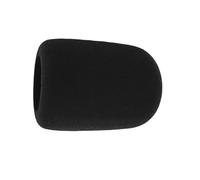 YIZITU Housse de microphone amovible en éponge respirante pour micro, protection vocale, rassemblements en streaming, housse de microphone antidérapante et coupe-vent