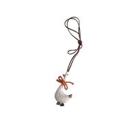 YIZITU Joli collier de poupées en coton de dessin animé pour femmes et enfants, accessoire de bijoux tendance pour sac, accessoires de fille à la mode, Comme décrit