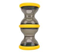 YIZITU Jouet distributeur de friandises pour animaux de compagnie, jouet puzzle pour animal domestique, design haltère, fuite, nourriture à mâcher pour chien, stimulation mentale, distributeur de