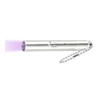 YIZITU Lampe De Poche Portable Et Pratique pour Vérification des Billets De Banque Petit Détecteur en Acier Inoxydable 365nm/395nm