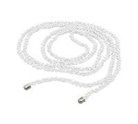 YIZITU Long collier de perles en cristal artificiel d'inspiration vintage, léger, multicouche, accessoire fait à la main, collier de perles artisanales, taille unique, Comme décrit, Comme décrit.